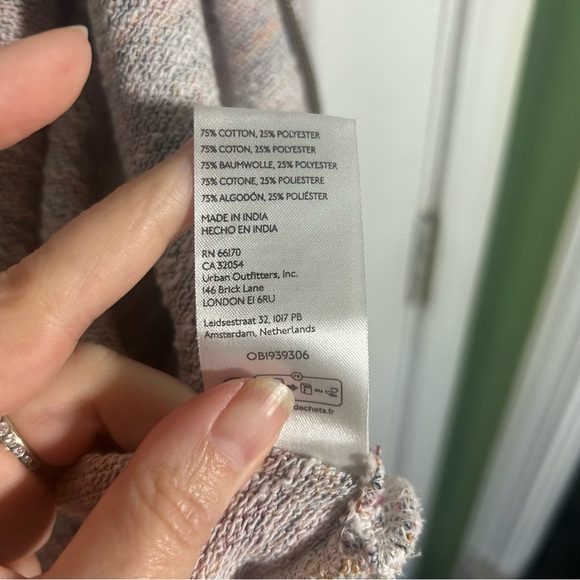 BDG Urban Outfitters Leah Beach Full Zip Hoodie women’s size medium sweatshirt - Picture 14 of 16